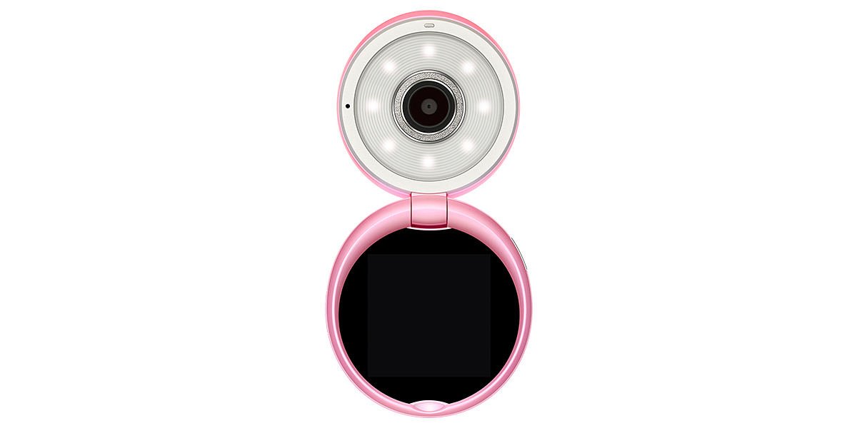 Casio EXILIM TR-M11 Mini Selfie Beauty Camera - Pink