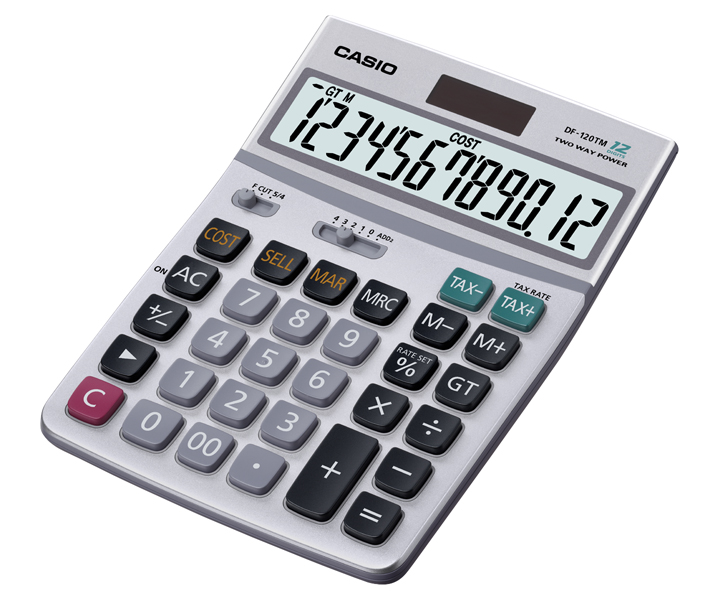Dr 120tm casio calculator hotsell