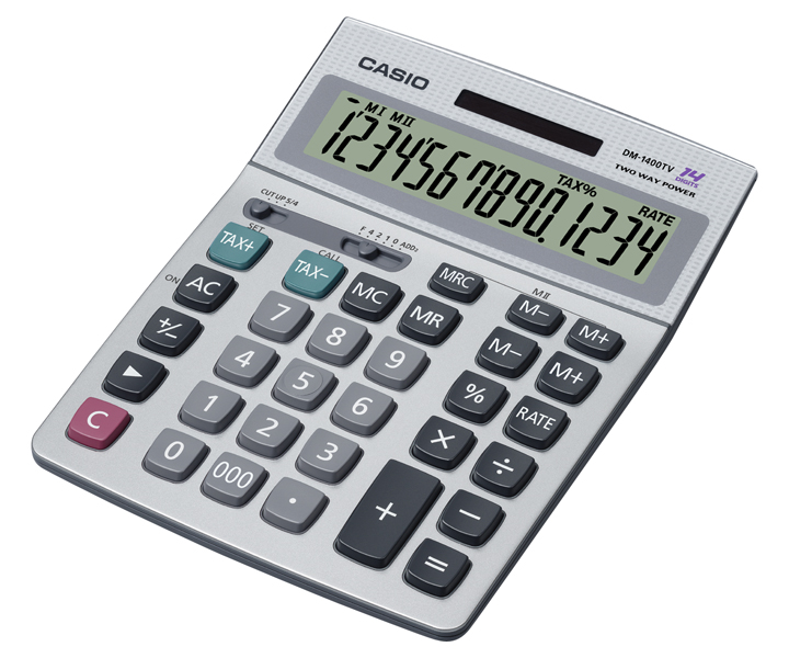 DM-1400TV | OFFICE | Calculators | CASIO