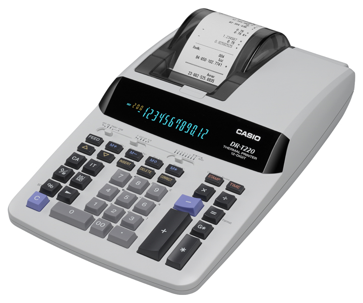 Bliv oppe uformel Tanke DR-T220 | OFFICE | Calculators | CASIO