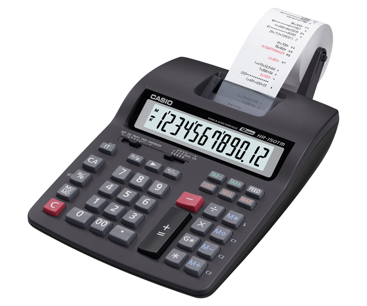 Fremragende karakterisere Vis stedet HR-150TM | Printing Calculators (Compact Type / Mini-printer) | OFFICE |  Calculators | CASIO