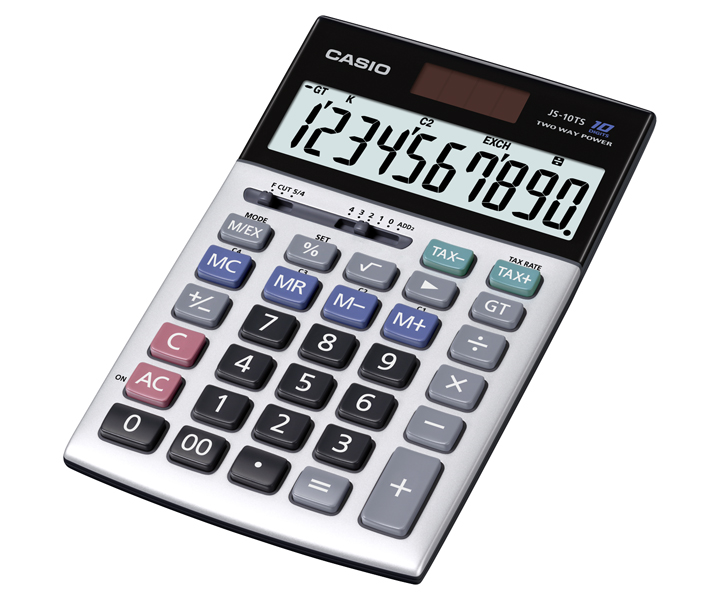 Casio Js Model JS-10TS | OFFICE | Calculators | CASIO