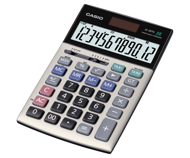 Amazon.co.jp: カシオ 本格実務電卓 日数&時間・税計算 ジャスト