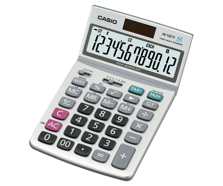 undskylde Ubevæbnet Gendanne JW-120TV | OFFICE | Calculators | CASIO