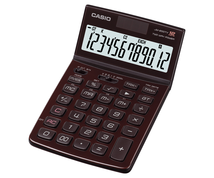 JW 200TV BR OFFICE Calculators CASIO