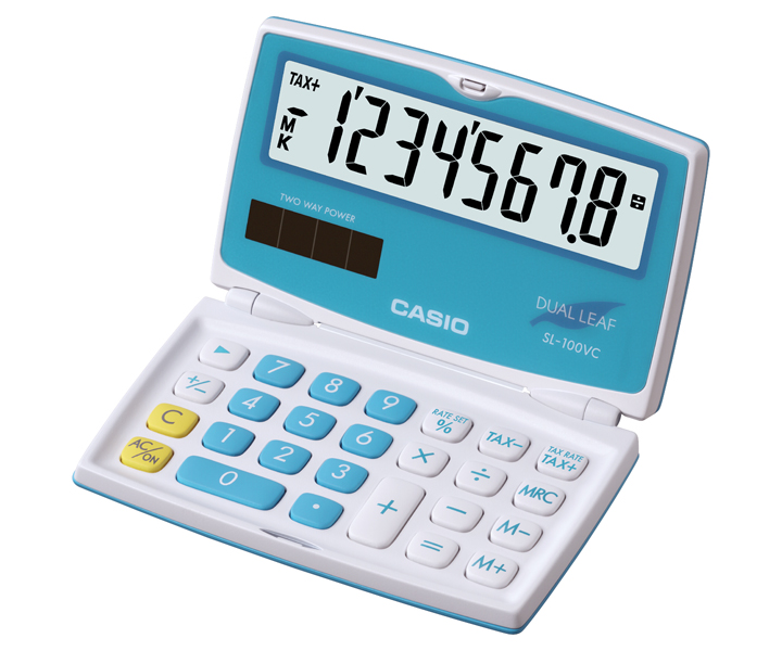 Calcolatrice Casio SL-100VERA - Compatta E Portatile Per Calcoli Base Casio Compatta