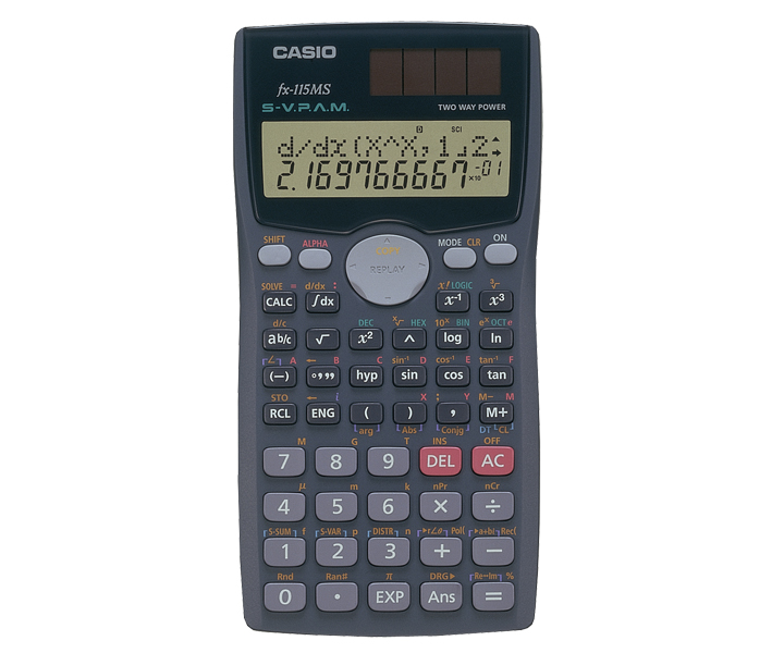 fx-115MS | SCHOOL & LAB. Calculators | CASIO