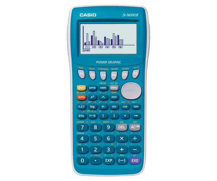 borsa di protezione e apprendimento CD Casio FX 7400 GII Calcolatrice Grafica tedesco 