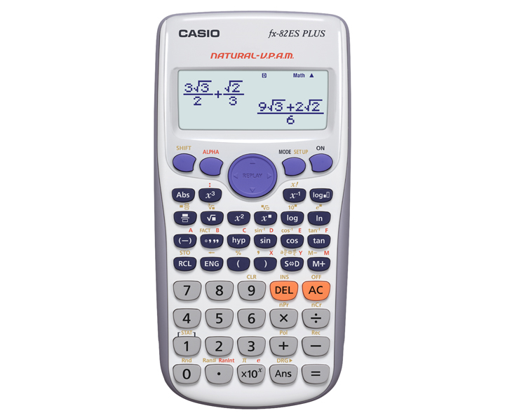 fx-82ES PLUS WE | & | Calculators | CASIO