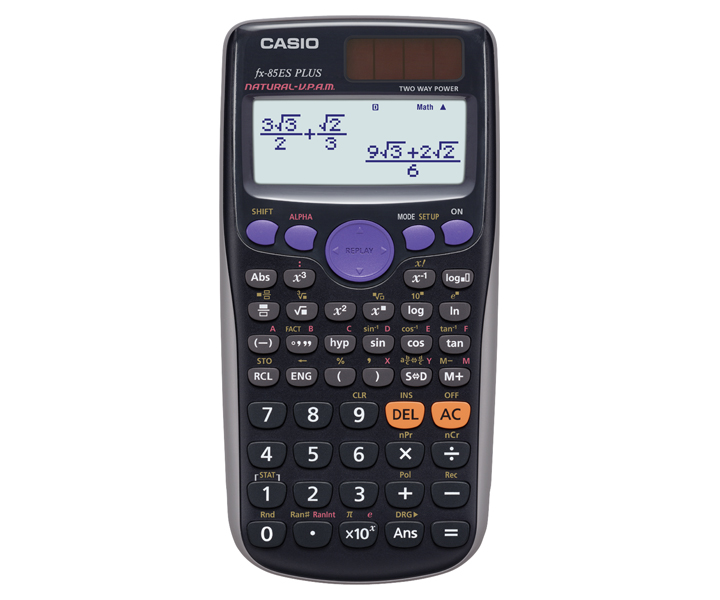 CALCULATRICE SCIENTIFIQUE NON PROGRAMMABLE SPECIALE COLLEGE CASIO