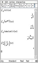 Laplace transforms