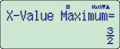 Maximum/Minimum of a function