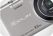 A 20-megapixel model with a clean-lined stainless body.