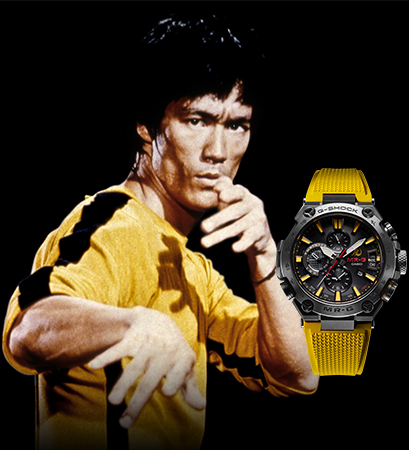 Casio to MR-G × BRUCE LEE Collaboration Model