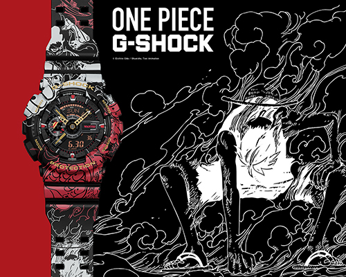 Casio Releases G-SHOCK Collaboration Model with ONE PIECE