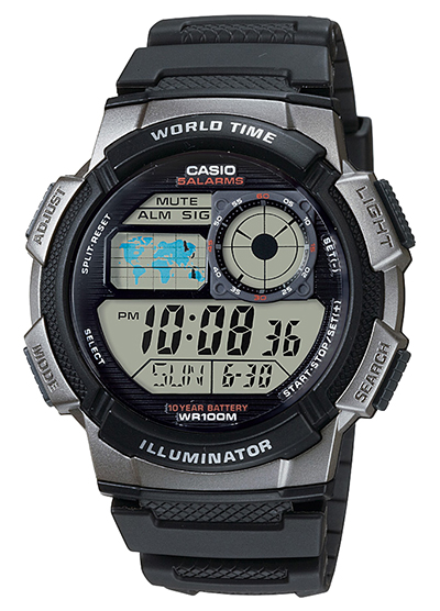CASIO AE-1200WHD-1AVDF Youth ( AE-1200WHD-1AVDF ) Digital Watch - For Men -  Buy CASIO AE-1200WHD-1AVDF Youth ( AE-1200WHD-1AVDF ) Digital Watch - For  Men D099 Online at Best Prices in India