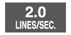 2.0 line-per-second printing