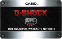 Jaringan Garansi G-SHOCK Internasional